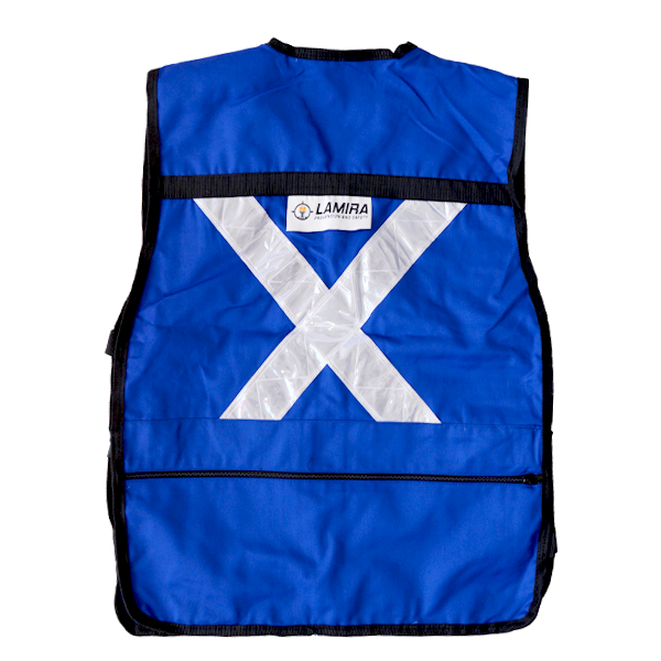 Chaleco Rescatista Lamira Azul Rey LS-4415 - 1